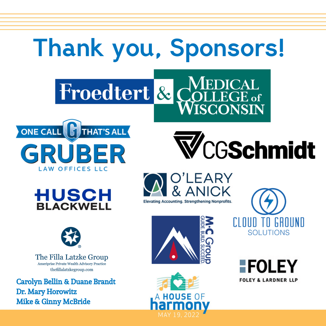 Thanks to our 2022 Gala Sponsors